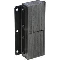 Laminated Dock Bumper, Vertical, Rubber, 13-1/4" W x 4-1/2" D x 20" H GTA Hardware Inc