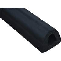Extruded Rubber Bumper, Rubber, 4-1/8" W x 120" L x 3-7/8" D GTA Hardware Inc