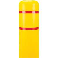 Polyethylene Bollard Cover, 6-5/8" Dia. x 60" L, Red/Yellow GTA Hardware Inc