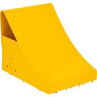 Ice Chocks, Steel, Yellow, 8-1/16" W x 10-5/8" D x 8-13/16" H GTA Hardware Inc