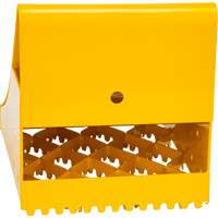 Ice Chocks, Steel, Yellow, 8-1/16" W x 10-5/8" D x 8-13/16" H GTA Hardware Inc