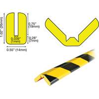 Butoir de protection de rebords mod&egrave;le W 5M, Longueur 16,42' (5 m) GTA Hardware Inc