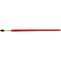 Round Marking Paint Brush, 9/32" Brush Width, Camel Hair, Wood Handle GTA Hardware Inc