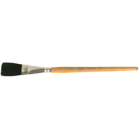 One Stroke Paint Brush, 3/4" Brush Width, Ox Hair, Wood Handle GTA Hardware Inc