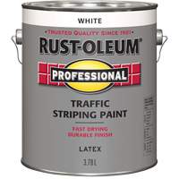 Traffic Striping Paint, White, 3.78 L, Jug GTA Hardware Inc