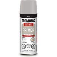 Tremclad&reg; Rust Primer Spray, Grey, Very Flat, Aerosol Can GTA Hardware Inc