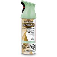 Universal&reg; Enamel Paint & Primer In One, Modern Mint Green, Gloss, Aerosol Can GTA Hardware Inc