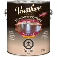 Varathane&reg; Diamond Wood Finish Floors Coating, 3.78 L, Clear, Gloss GTA Hardware Inc