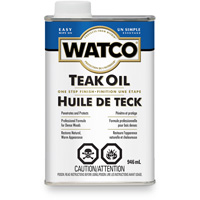Huile de teck Watco, 946 ml, Transparent, Transparent GTA Hardware Inc