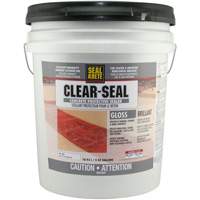 Produit d&eacute;tanch&eacute;it&eacute; protecteur Seal-Krete, 18,93 L, &agrave; l'eau, Brillant, Transparent GTA Hardware Inc