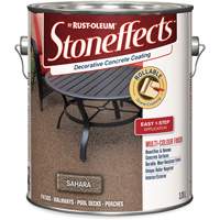 Rev&ecirc;tement de b&eacute;ton d&eacute;coratif Stoneffects, 3,78 L, Textur&eacute;, Beige GTA Hardware Inc