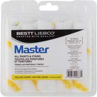 Mini rouleaux &agrave; bande jaune Stripe, Nap 10 mm (3/8"), 101,6 mm (4") l GTA Hardware Inc