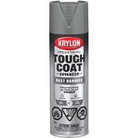 Tough Coat&reg; Advanced Paint with Rust Barrier Technology, Grey Primer, Ultra-Flat, 425 g, Aerosol Can GTA Hardware Inc