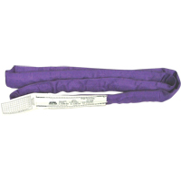 Round Slings, Purple, 2" W x 4' L, 3000 lbs. Vertical Load GTA Hardware Inc
