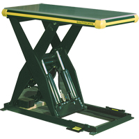 Hydraulic Backsaver Scissor Lift Table, Steel, 24" W x 48" L, 4000 lbs. Capacity GTA Hardware Inc
