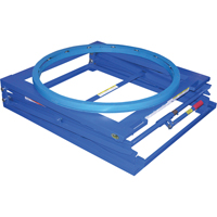 Support de palette ajustable, 42-1/4" lo x 40" la, Capacit&eacute; 4000 lb GTA Hardware Inc