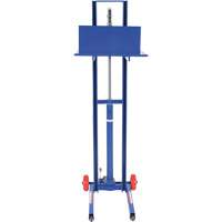 Gerbeur hydraulique &agrave; plateforme, M&eacute;canisme Pompe au pied, Capacit&eacute; de 400 lb, Levage max de 51-1/8" GTA Hardware Inc