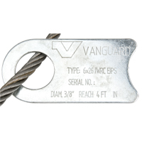 &eacute;lingue de levage &agrave; c&acirc;ble m&eacute;tallique - deux boucles GTA Hardware Inc