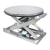 Positionneur pour palette &agrave; nivellement automatique EZ Loader SS - 100% acier inoxydable, 43" lo x 43" la, Capacit&eacute; 4000 lb GTA Hardware Inc