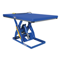Hydraulic Scissor Lift Table, Steel, 48" L x 24" W, 3000 lbs. Cap. GTA Hardware Inc