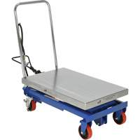 Pneumatic Hydraulic Scissor Lift Table, Steel, 32-1/2" L x 19-3/4" W, 1000 lbs. Cap. GTA Hardware Inc