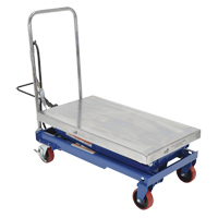 Pneumatic Hydraulic Scissor Lift Table, Steel, 35-1/2" L x 20" W, 800 lbs. Cap. GTA Hardware Inc