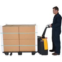 Fully Powered Electric Pallet Truck, 3000 lbs. Cap., 47" L x 25" W GTA Hardware Inc