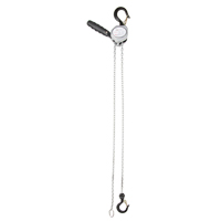 Mini Lever Hoist, 5' Lift, 500 lbs. (0.25 tons) Capacity, Zinc Plated Chain GTA Hardware Inc