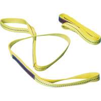 Nylon Sling, Double Ply, Double Eye, Type 3, 1" W x 6' L, 1000 lbs. Vertical Load Limit GTA Hardware Inc