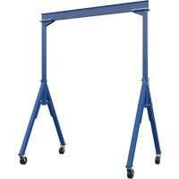 Adjustable Height Gantry Crane, 10' L, 2000 lbs. (1 tons) Capacity GTA Hardware Inc
