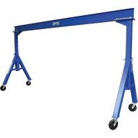 Adjustable Height Gantry Crane, 15' L, 4000 lbs. (2 tons) Capacity GTA Hardware Inc