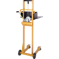 Easy-Lift Platform Lift Stacker, Hand Winch Operated, 500 lbs. Capacity, 52" Max Lift GTA Hardware Inc