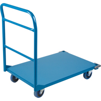 Chariots &agrave; tablettes/plateforme, Acier, 24" la x 36" p x 40" h, Capacit&eacute; de la plateforme 1300 lb GTA Hardware Inc