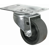 Light-Duty Caster, Swivel, 2-1/2" (63.5 mm), Polyolefin, 200 lbs. (91 kg.) GTA Hardware Inc
