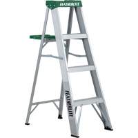 Commercial Duty Stepladders (2400 Series), 4', Aluminum, 225 lbs. Capacity, Type 2 GTA Hardware Inc