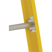 Single Section Straight Ladder - 6100 Series, 10', Fibreglass, 375 lbs., CSA Grade 1AA GTA Hardware Inc