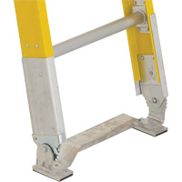 Single Section Straight Ladder - 6100 Series, 10', Fibreglass, 375 lbs., CSA Grade 1AA GTA Hardware Inc