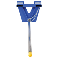 Forklift Carpet Boom, 108-1/2" Length, Fork Mount, 2500 lbs. Capacity GTA Hardware Inc