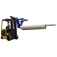 Forklift Carpet Boom, 108-1/2" Length, Fork Mount, 2500 lbs. Capacity GTA Hardware Inc