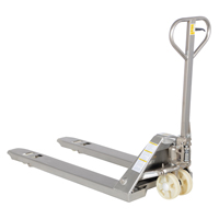 Pallet Truck, Stainless Steel, 48" L x 27" W, 5500 lbs. Capacity GTA Hardware Inc