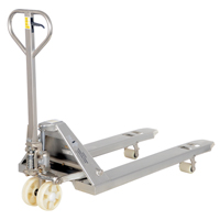 Pallet Truck, Stainless Steel, 48" L x 27" W, 5500 lbs. Capacity GTA Hardware Inc