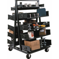 Chariots Adjust-A-Tray, 30" x 38" x 64", Capacit&eacute; 2500 lb GTA Hardware Inc