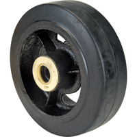 Roues en caoutchouc, 6" (152 mm) dia. x 2" (51 mm) la, Capacit&eacute; de 550 lb (249 kg) GTA Hardware Inc