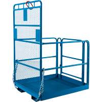 Nacelle &eacute;l&eacute;vatrice pour travail en hauteur, 48" x 48" x 72" h, Capacit&eacute; de 1000 lb, Acier GTA Hardware Inc
