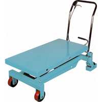 Heavy-Duty Hydraulic Scissor Lift Table, 40" L x 20-1/8" W, Steel, 2200 lbs. Capacity GTA Hardware Inc
