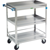 Chariots avec barres de retenue, 3 Tiers, 19" la x 34-3/4" h x 31" p, Capacit&eacute; 500 lb GTA Hardware Inc