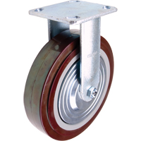 Roulette, Fixe, 8" (203,2 mm), Polyur&eacute;thane, 1000 lb (453,6 kg) GTA Hardware Inc