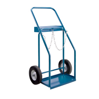 Chariots pour bouteilles de gaz, Roues Semi-pneumatique, Base de , 1000 lb GTA Hardware Inc