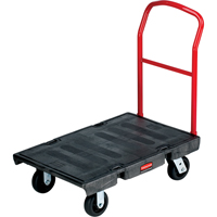 Heavy-Duty Platform Truck, 36" L x 24" W, 1000 lbs. Cap., Rubber Wheels GTA Hardware Inc