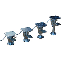 Verrous de plancher - Usage r&eacute;gulier, 6" Hauteur rallong&eacute;e, 5-3/32" Hauteur r&eacute;tract&eacute;e, Galvanis&eacute; GTA Hardware Inc